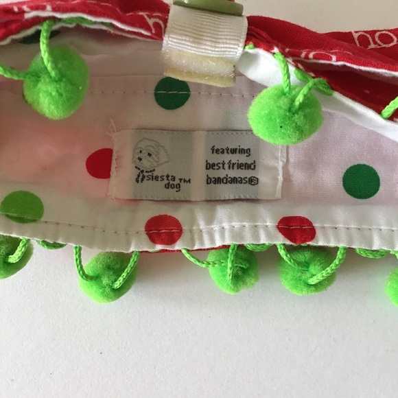 PET CHRISTMAS BANDANA COLLAR NWT SMALL - Picture 3 of 12